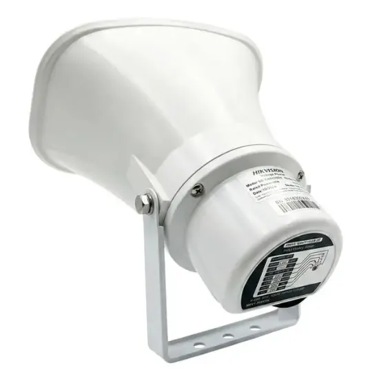Hikvision DS-QAE0330G1T-V 2" 30W 120dB Analog 100V Trafolu Horn Hoparlör Beyaz resmi