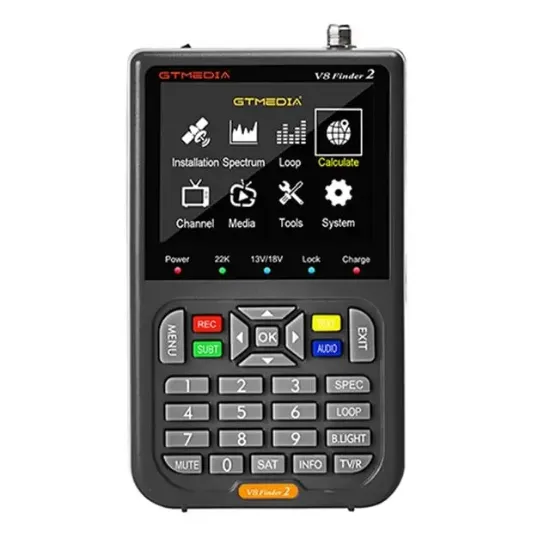 NOVACOM GTMEDIA V8 FINDER 2 3.5'' EKRANLI GÖRÜNTÜLÜ HD UYDU YÖN BULUCU resmi