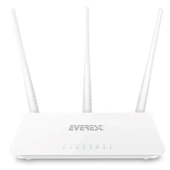 Everest EWR-F303 2.4 Ghz 300 Mbps 4 Port Kablosuz Router resmi