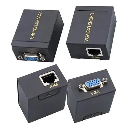 Powermaster PM-17297 VGA CAT5-CAT6 60 Metre Extender Uzatıcı resmi
