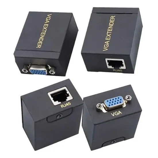 Powermaster PM-17297 VGA CAT5-CAT6 60 Metre Extender Uzatıcı resmi
