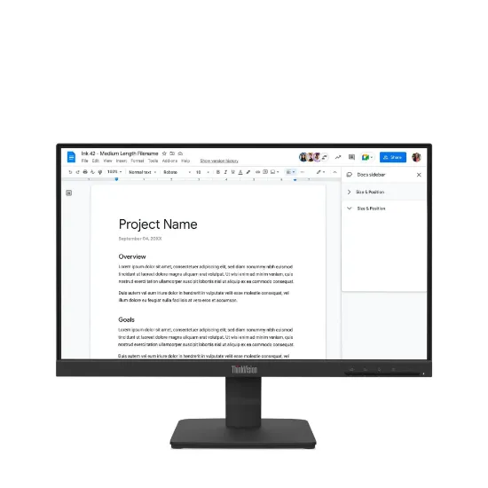 21.5 LENOVO ThinkVision S22-4e 64CBKAT6TK FHD IPS resmi