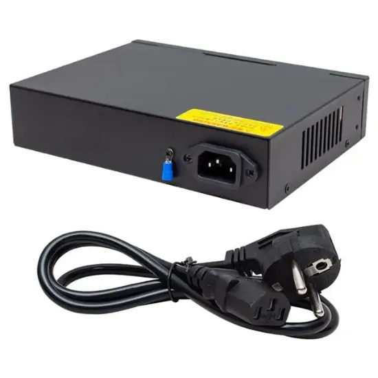 Powermaster POE8+2 96W 10/100 MBPS Poe Ethernet Switch resmi