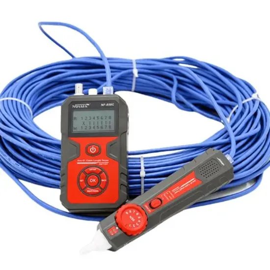 Noyafa NF-858C Rj45/Rj11/Bnc Digital Profesyonel Ağ Kablo Bulucu Test Cihaz resmi