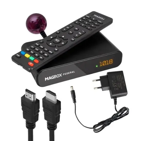 Magbox Federal TKGS'li HD Uydu Alıcısı Scart + HDMI Çıkışlı resmi