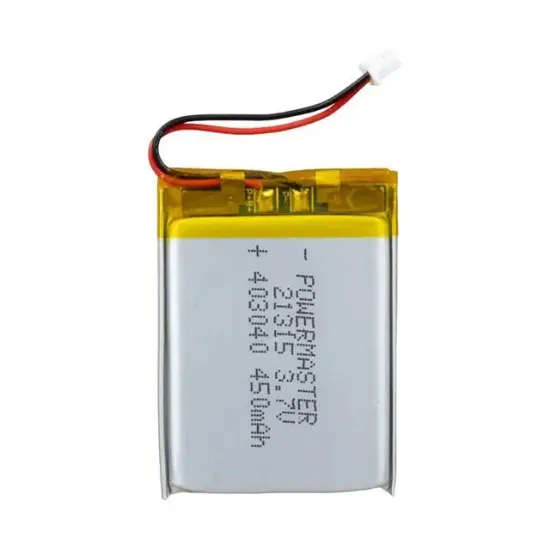 PowerMaster 403040 3.7 Volt 450 Mah Lityum Polimer Pil resmi