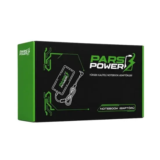 Parspower Prs-048 Plastik Kasa 20V 6.75A 135W Usb Tip Uçlu Notebook Adaptör resmi
