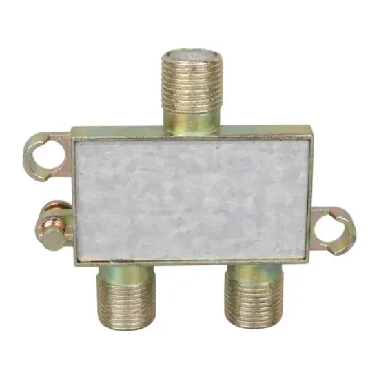 Mag S21-02 1/2 Yollu Kablo TV Sinyal Ayırıcı Splitter - 5-1000 MHz Frekans Bölücü Çoklayıcı resmi