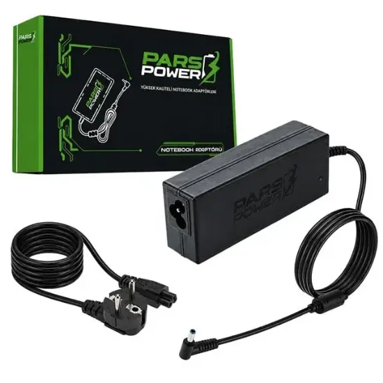 PARSPOWER PRS-024 PLASTİK KASA 19.5V 3.33A 65W (4.5*3.0MM) STANDART NOTEBOOK ADAPTÖR resmi