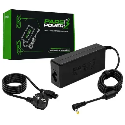 Parspower Prs-065 Plastik Kasa 19.5V 4.7A 90W (6.5*4.4Mm) Standart Notebook Adaptör resmi