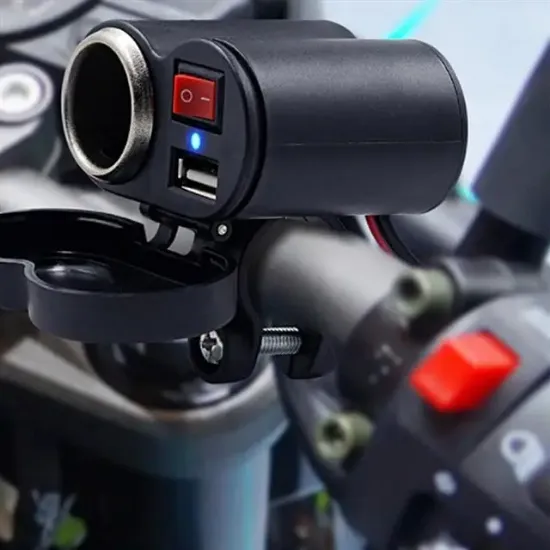 Sunup Motosiklet Çakmaklık USB Şarj Soketi resmi