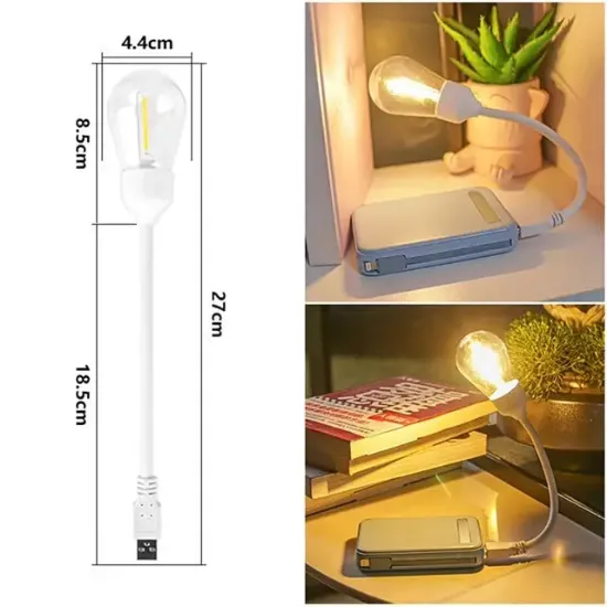 Powermaster PM-25790 Esnek Usb'li Ledli Gece Lambası resmi