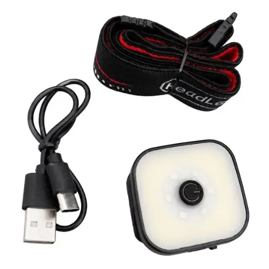 Powermaster PM-25795 Mini Şarj Edilebilir Çok Fonksiyonlu LED Kafa ve Vücut Feneri resmi
