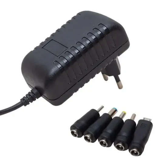 Powermaster PM-7850 9 Volt - 2 Amper 5 Uçlu Universal Tablet Pc Adaptörü resmi
