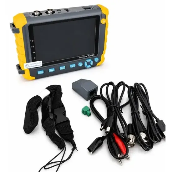 Magbox MG-13400 5.0" HD CCTV Kamera Test Cihazı (AHD/TVI/CVI/CVBS, PTZ Kontrolü, UTP Kablo ve Güç Çıkışlı) resmi