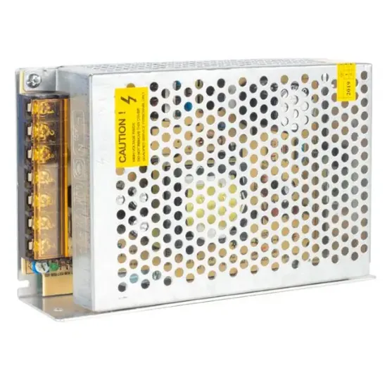 Powermaster PM-14067 12 Volt - 8.5 Amper - 100 Watt Metal Kasa Adaptör (16*9.7*4) resmi