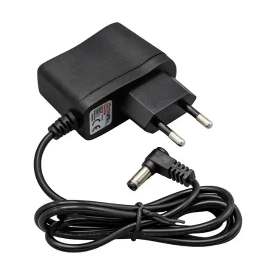 Powermaster PM-16739 3Volt - 1Amper 5.5*2.5 Mm Uçlu Plastik Kasa Priz Tip Adaptör resmi