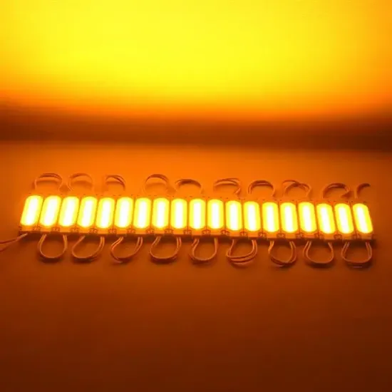 Powermaster 12 Volt 2 Watt Sarı Modül Led (68x16 Mm) resmi