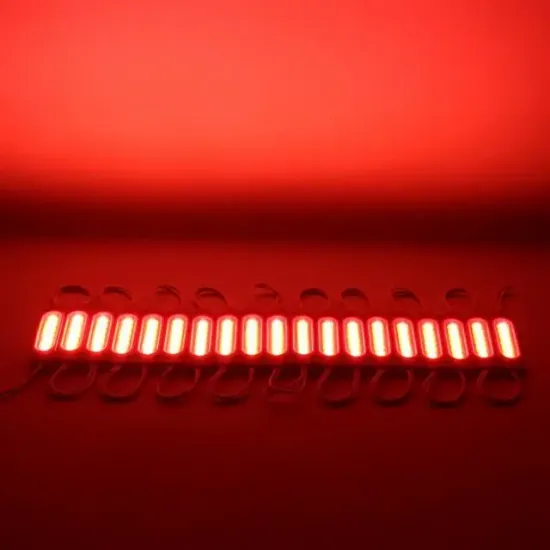 Powermaster 12 Volt 2 Watt Kırmızı Modül Led (68x16 Mm) resmi