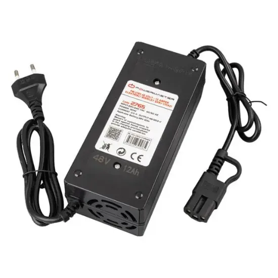 Powermaster PM-2765 48 Volt - 12 Amper Elektrikli Bisiklet Şarj Cihazı resmi