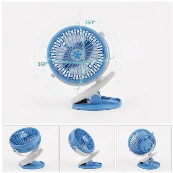 Powermaster ML-F168 Masaüstü Klipsli 3 Hız Kademeli USB'li Fan Vantilatör  resmi