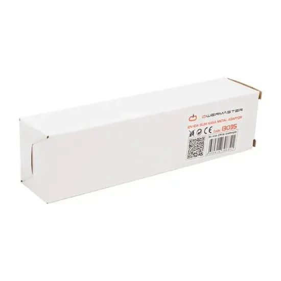 Powermaster PM-13035 12V 10A Slim Metal Kasa Şerit LED ve Güvenlik Kamerası Trafo Güç Kaynağı resmi