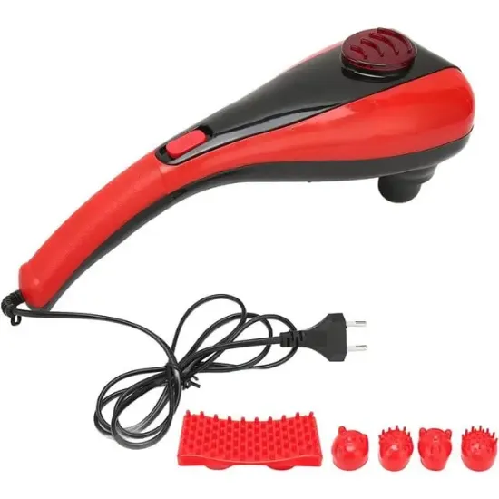PowerMaster PM-24616 İki Kademeli Çift Başlıklı El Tipi Masaj Aleti resmi