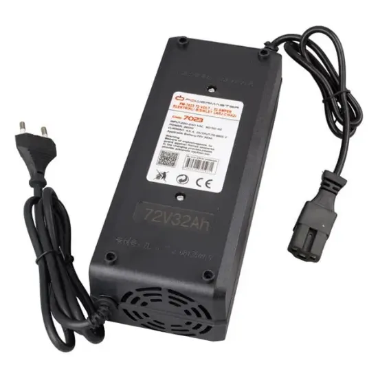Powermaster PM-7023 72 Volt - 32 Amper Elektrikli Bisiklet Şarj Cihazı resmi