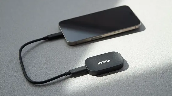 1TB KIOXIA EXCERİA PLUS G2 1050/1000MB/s USB 3.2 GEN2 TYPE-C TAŞINABİLİR SSD DİSK LXD20K001TG8  resmi