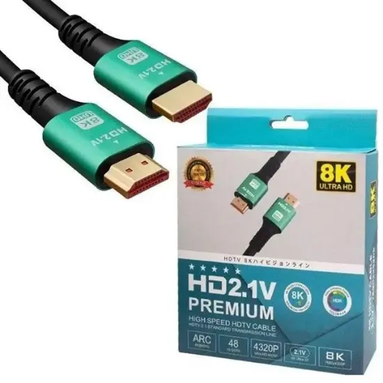 Fully G-506H Ultra HD 48Gbps 10 Metre 8K HDMI 2.1 Görüntü Ses Aktarım Kablosu resmi