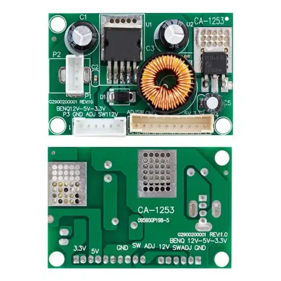 Power Supply Modul 12V Dc Dönüştürücü Dc Düşürme Modülü 12V-5V-3.3V 3A resmi