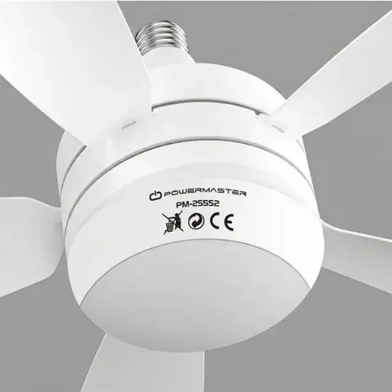 PowerMaster PM-25552 E27 2000 Lümen Ledli Tavan Fan Vantilatör resmi