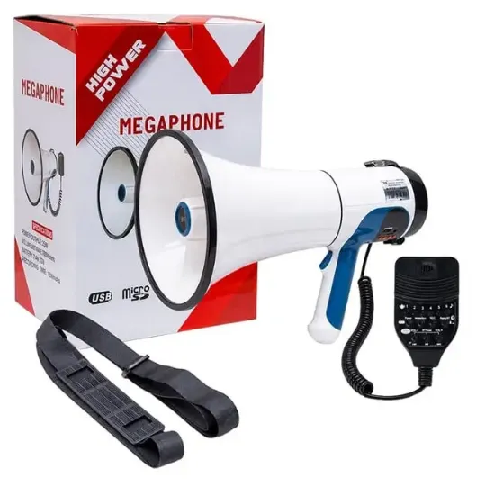 Magicvoice ML-687 BT-USB Şarj Üniteli Mikrofonlu Megafon resmi