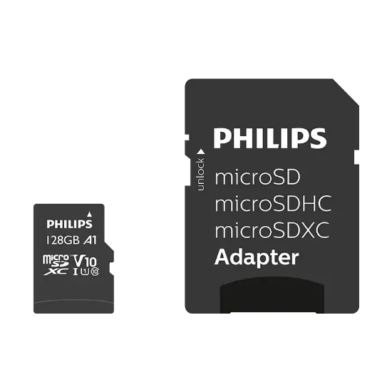 PHILIPS 128GB MICRO SDXC 80 MB/S C10 FM12MP45B/00 resmi