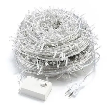 Powermaster PM-22581 Animasyonlu 10 Metre Eklenebilir RGB Top Yılbaşı Led Işık resmi