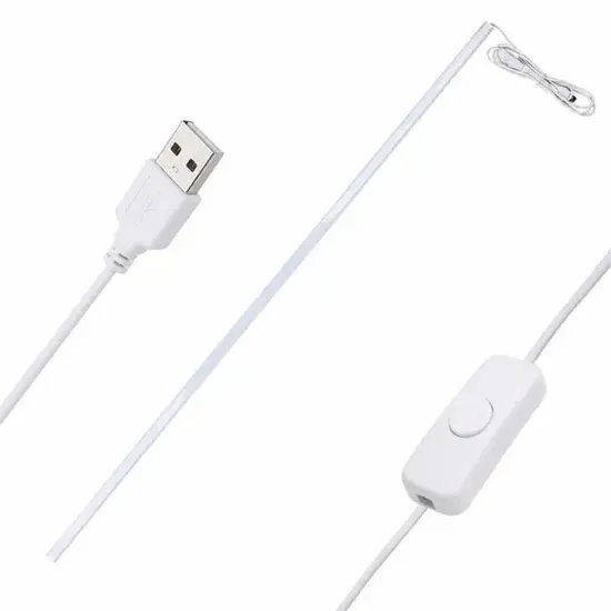 PowerMaster PM-28749 DC5V-20W 96 Led 100cm 6500K Alüminyum Kasa Seyyar USB Çubuk Led resmi