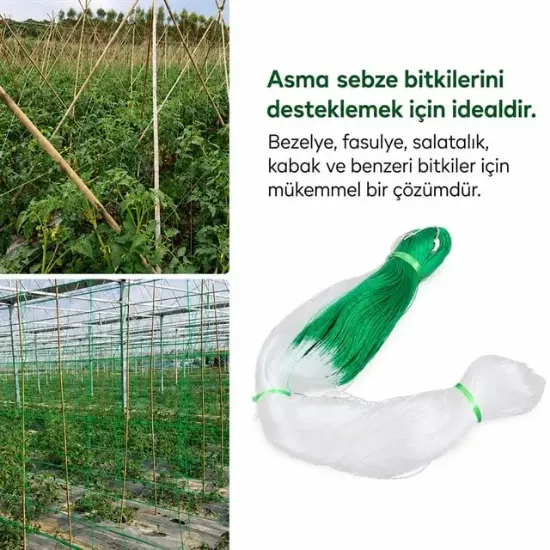 Sunup SN-38880 Bitki Tırmanma Ağı 2x100 m resmi