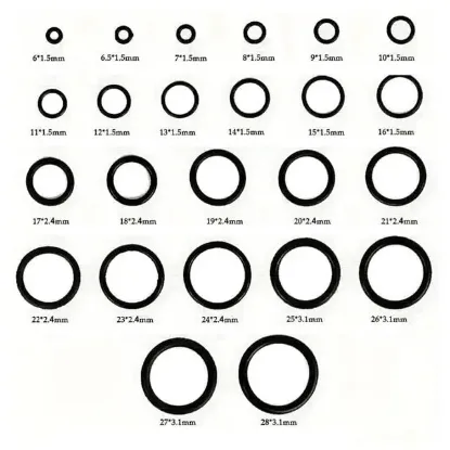 PowerMaster PM-28533 800 Parça Kauçuk Conta Halka Seti O-Ring Nitril NBR Su Geçirmez resmi
