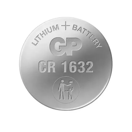 Supex CR1632 3 Volt Lityum 1632 Düğme Pil (5'li Paket) resmi