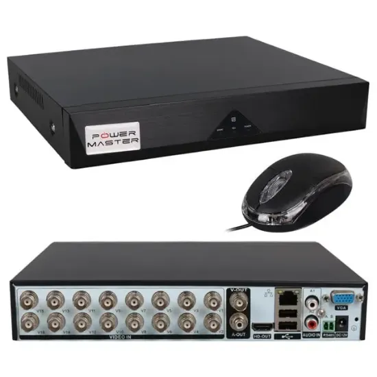 Powermaster PM-12183 16 Kanal 5 MP Destekli AHD Kayıt Cihazı resmi