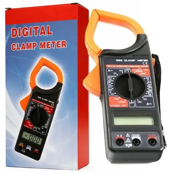 PowerMaster DT-266 Dijital Buzzerlı Pensampermetre Multimetre Ölçü Aleti resmi