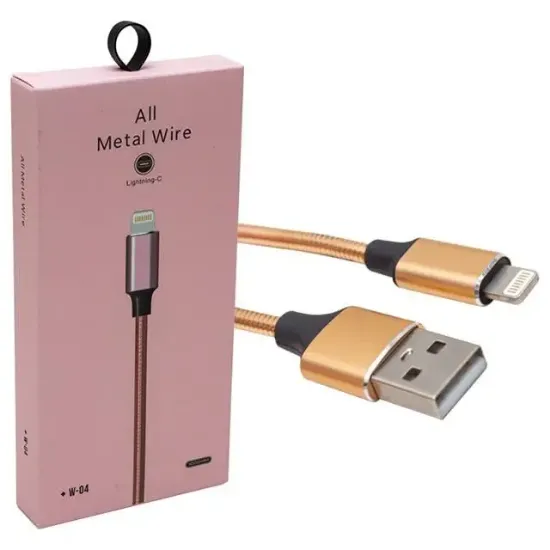 Powermaster PM-3800 Metal Lightning Şarj Kablosu resmi