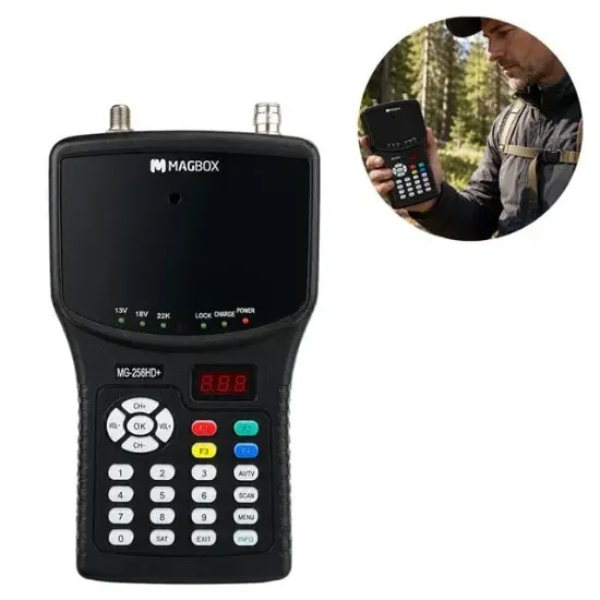 Magbox MG-256HD+ 4.3" İnç Spektrumlu Uydu Yön Bulucu resmi