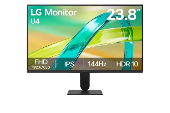 23.8 LG 24U411B-B 5MS 144HZ VGA HDMI IPS resmi