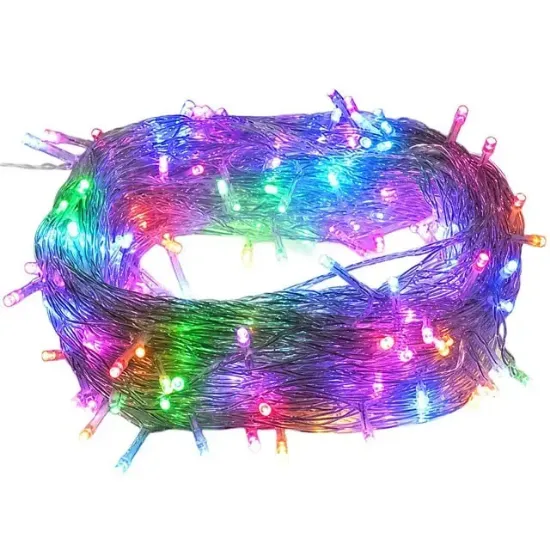 Powermaster PM-22581 Animasyonlu 10 Metre Eklenebilir RGB Top Yılbaşı Led Işık resmi