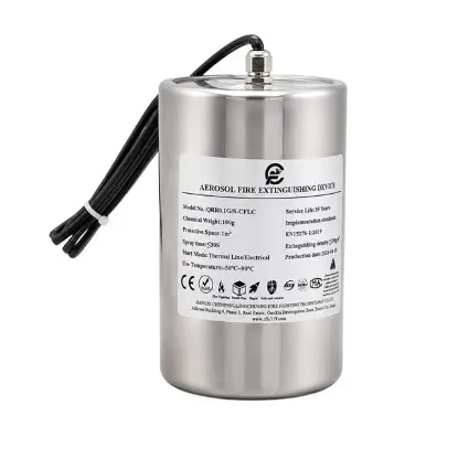 Powermaster QRR0.1G-CFLC Otomatik Bara (Busbar) Aerosol Yangın Önleme Sistemi resmi