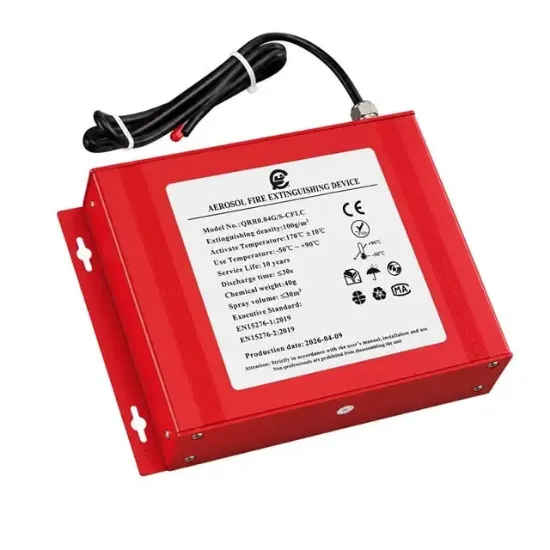 Powermaster QRR0.1GW/S-CFLC S-Tipi Otomatik Aerosol Yangın Söndürücü resmi