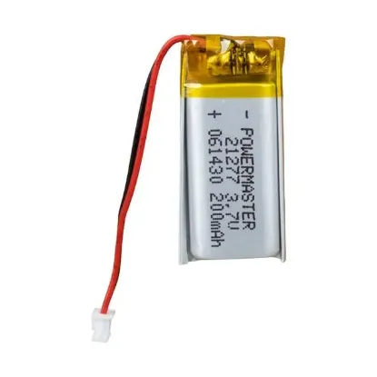 Powermaster PM-21277 3.7V 200mAh 601430 3.5mm Soketli Lityum Polimer (Li-Po) Batarya Şarj Edilebilir Pil resmi