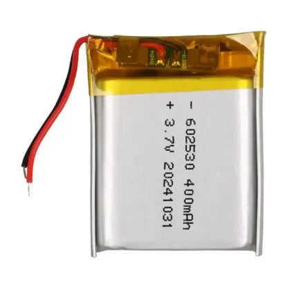 Powermaster PM-29466 3.7V 400mAh 602530 Soketsiz Lityum Polimer (Li-Po) Batarya Şarj Edilebilir Pil resmi