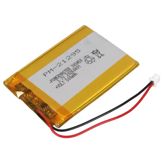 PowerMaster 303450 3.7 Volt 500 Mah Lityum Polimer Pil resmi